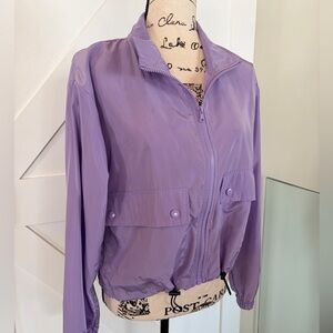 🔸Noisy may Lavender Bomber Jacket